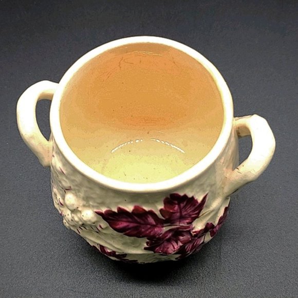Avalon Faience Majolica Creamer/Sugar Haynes c1880 - Picture 7 of 12